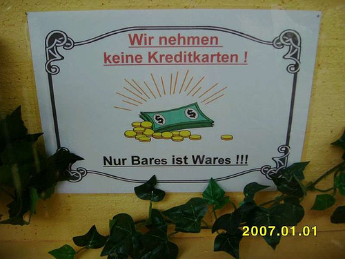 Nur Bares ist Wares_Edersee