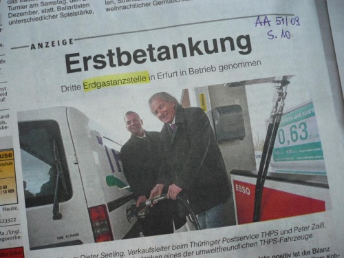 KURIOSES 16 ErdgasTanzstelle