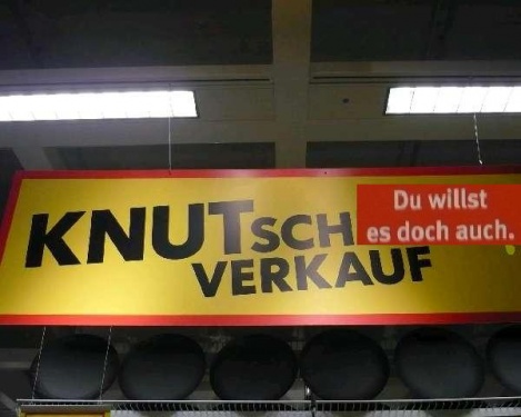 KURIOSES 17 KNUTSCHVerkauf bei IKEA