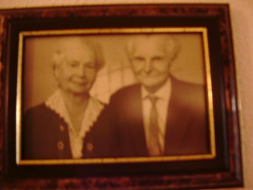 1887 - 1974 Opa Karl u. Oma Klara