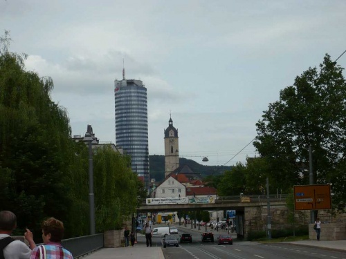 JENA - Blick ins Zentrum