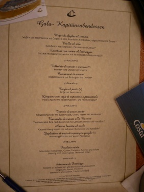 47 Fujairah Gala-Abendkarte