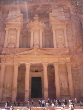 111 Petra_Rosarote Stadt Schatzhaus