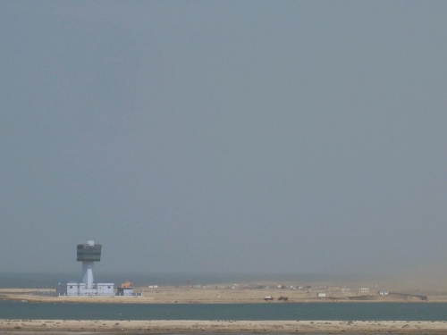 132 SUEZ - KANAL - Einfahrt ins Mittelmeer