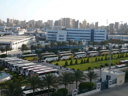 133 Alexandria Ankunft