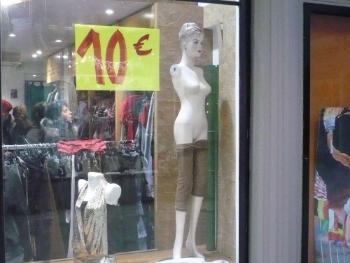 Schaufenster Brüssel