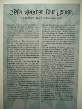John Lennon Ausstellung 