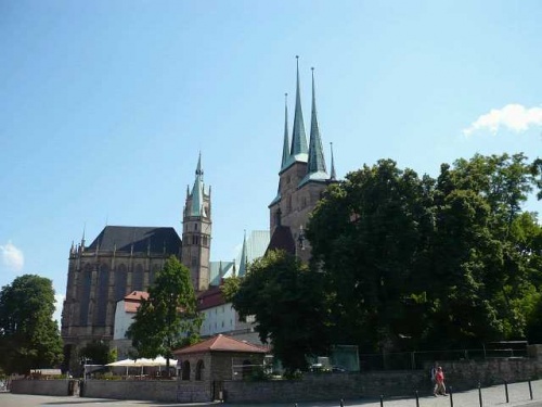 ERFURT Dom und Severikirche