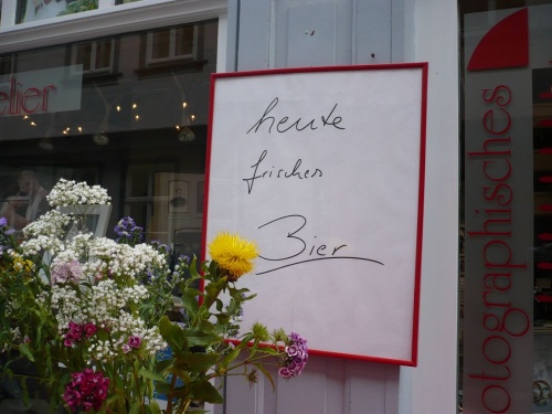 AUSSCHANK - Ausnahme zum Straßenfest