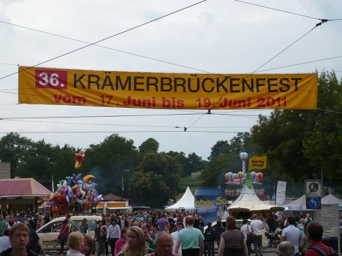 36. Erfurter KRÄMERBRÜCKENFEST 2011
