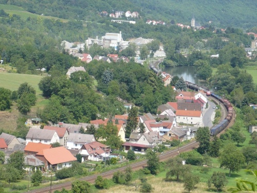 Blick von der Rudelsburg
