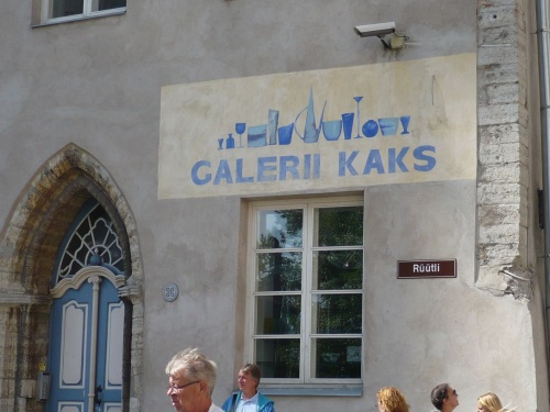 Tallinn _ Viele Galerien in der Stadt