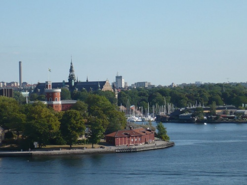 Blick über Stockholm