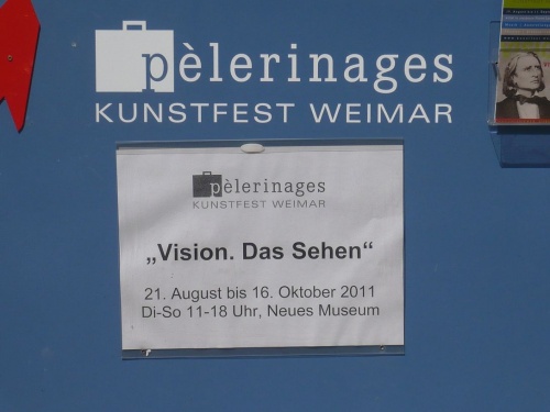 Vision.Das SEHEN 1 NeuesMuseum Weimar 31.8.11