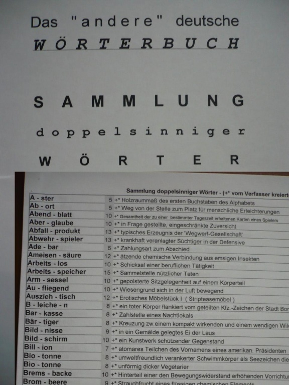 Das andere deutsche Wörterbuch