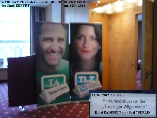 OB - WAHLKAMPF 2012 Erfurt 1