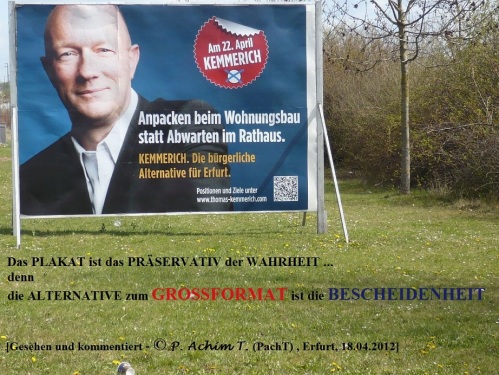 OB-Wahlkampf EF 2012 FDP-Kandidat 