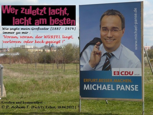 OB-Wahlkampf EF 2012 CDU-Kandidat