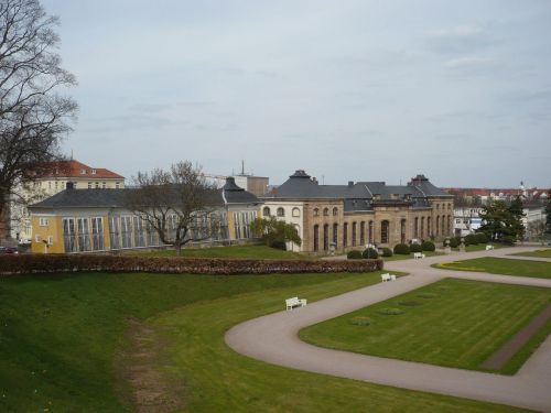 Gotha 20 Blick auf Orangerie