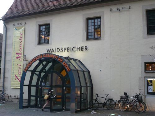 Erfurt / Domplatz / Waidspeicher