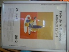 Fete de la musique Juni 2006 Erfurt