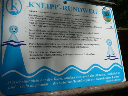 Bad Berka KneippWanderWeg KneippRatschlag