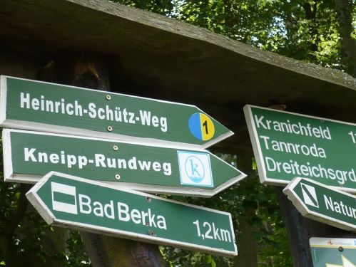Bad Berka KneippWanderWeg 