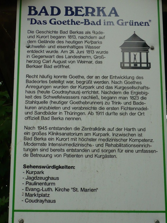 Bad Berka KneippWanderWeg 