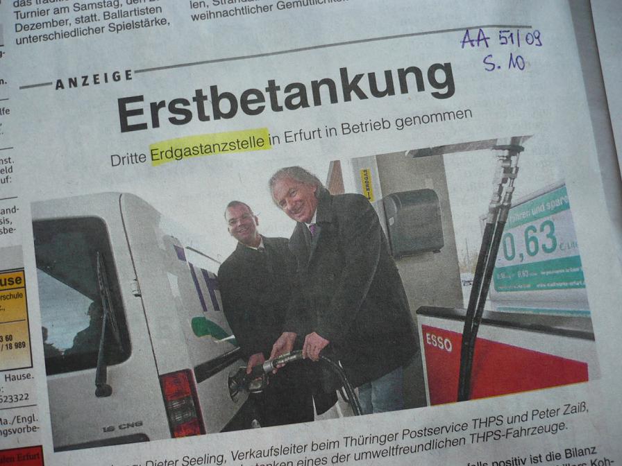 KURIOSES 16 ErdgasTanzstelle