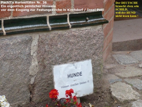 KURIOSES 36 Peinlicher Hinweis