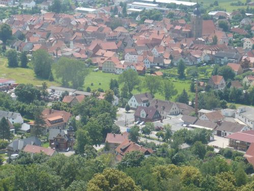 2012.07.04. Heldburg_Thür. Blick übers Land