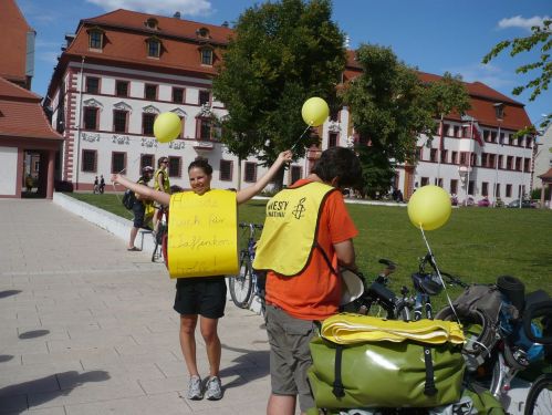 DEMO gegen dtsch. WaffenEXPORTE 4.8.12 - 4