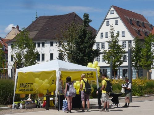 DEMO gegen dtsch. WaffenEXPORTE 4.8.12 - 2