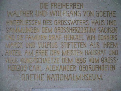 Weimar Fiktiver Rundgang mit Goethe 04