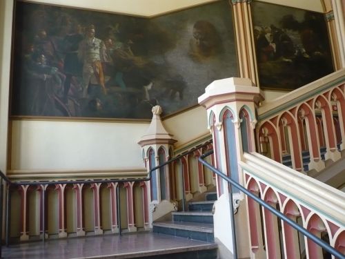 Rathaus  Treppenaufgang