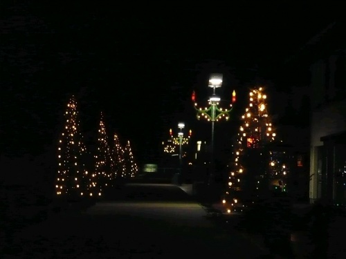 Strandpromenade am Abend