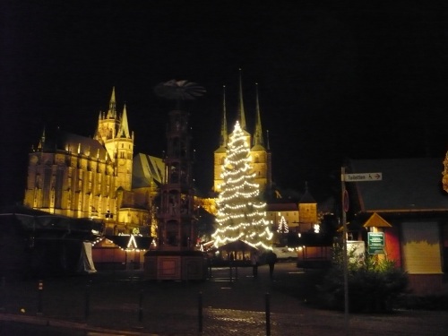 Domplatz_Blick zum Dom 2 Nacht