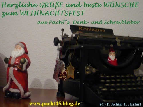 WEIHNACHTSGRUß aus dem D S Labor