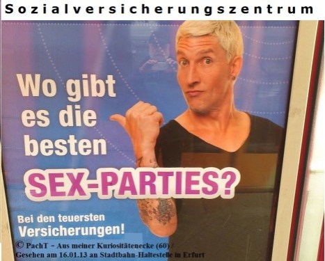 KURIOS 60 SexParty öffentlich in EF