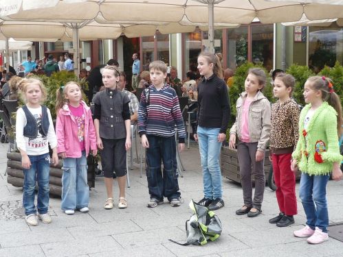 Weimar Kleine Straßenmusikanten