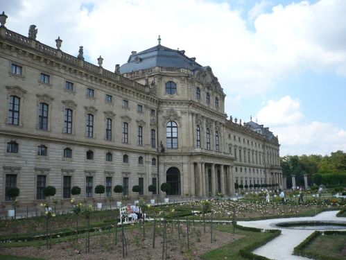 Würzburg 076 - Impressionen - Residenz-Garten