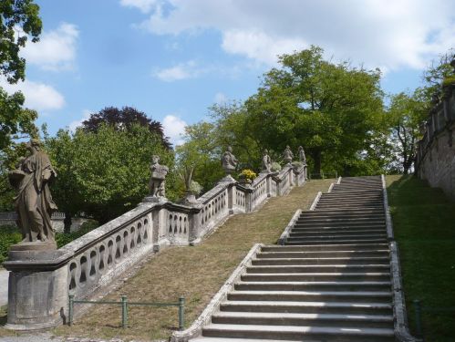 Würzburg 077 - Impressionen - Residenz-Garten