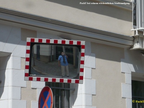 PachT bei seinem Stadtrundgang 
