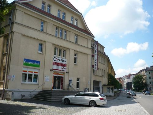 Schlüterstraße _ frühere PUDDING-Fabrik ROTPLOMBE