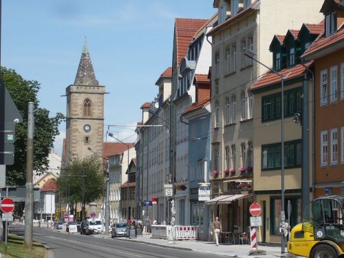 Erfurt Andreasstraße Andreaskirche