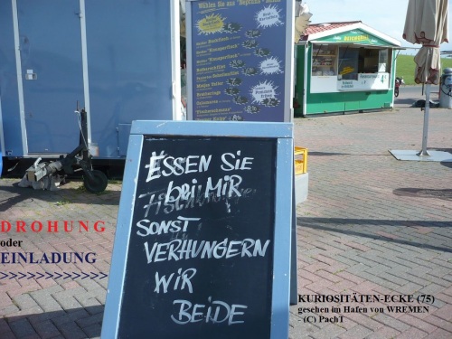 KURIOS 75 Drohung oder Einladung