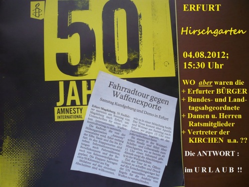 DEMO gegen dtsch. WaffenEXPORTE 4.8.12 - 1