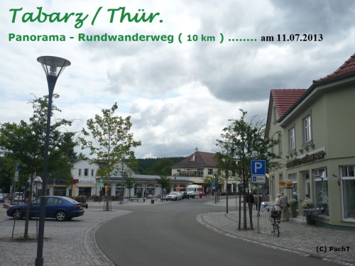 Tabarz Wanderung Panorama-WEG