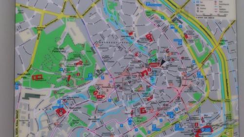 1a    Erfurt Stadtplan