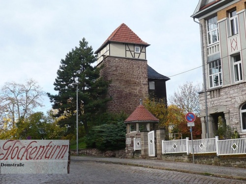 Eisenach  Domstraße Glockenturm